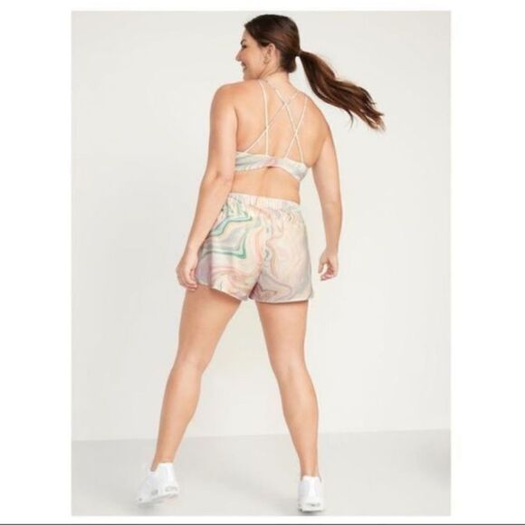 Old Navy Mid-Rise StretchTech Dolphin-Hem Running Athletic Shorts NWT Size XXL - Picture 1 of 6